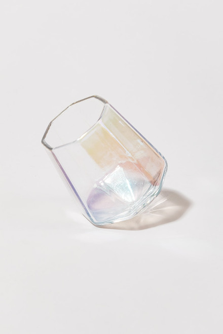 Ella Iridescent Diamond Shape Shot Glass