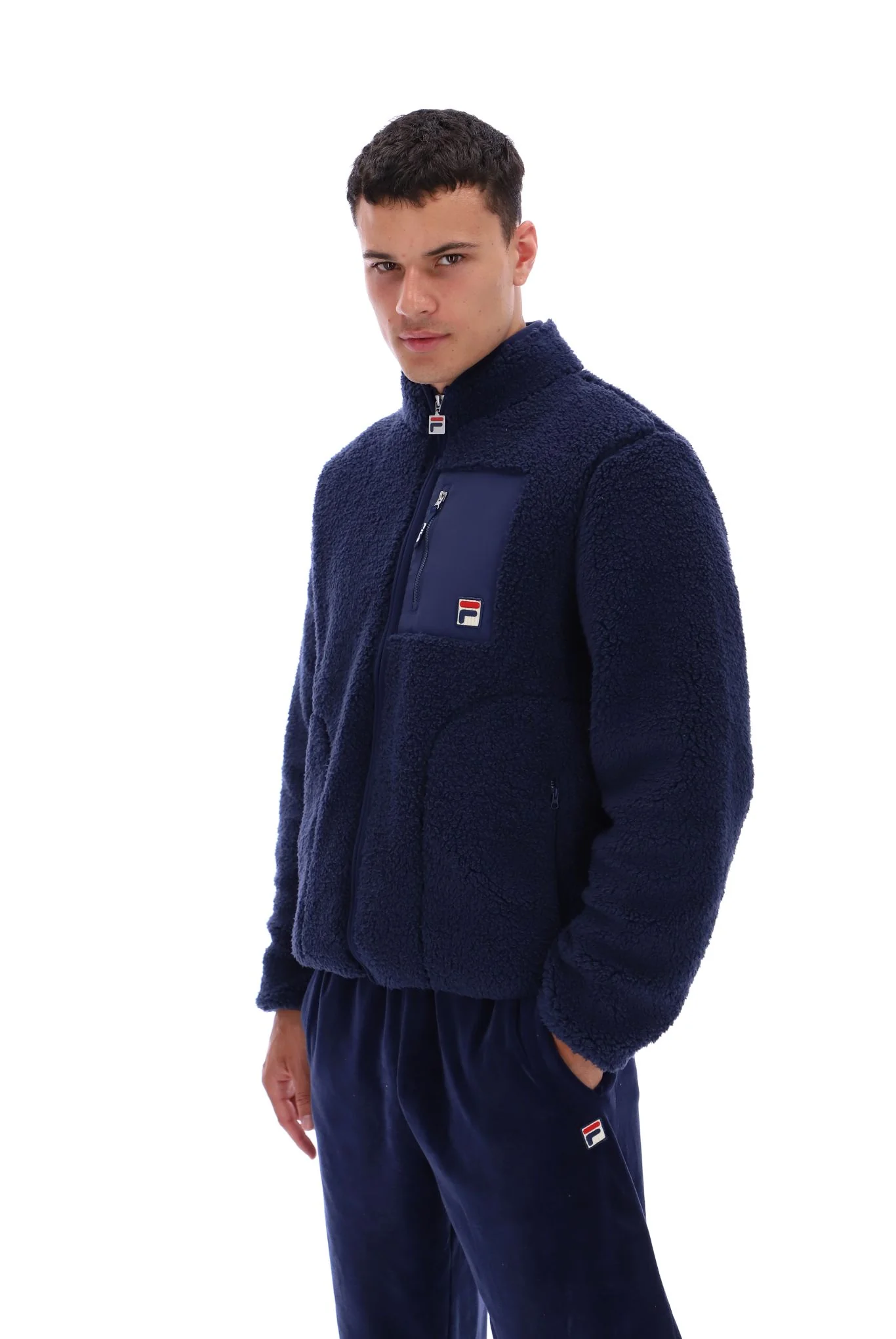 Fila Cormac Tonal Zip Through Fleece Jacket