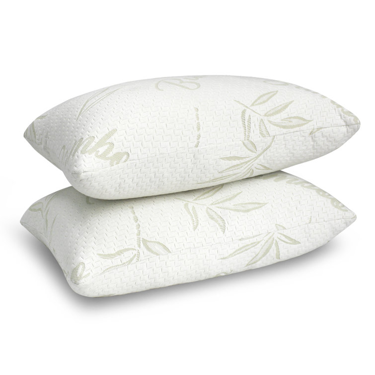 Shredded Memory Foam Luxury Support Bamboo Pillow