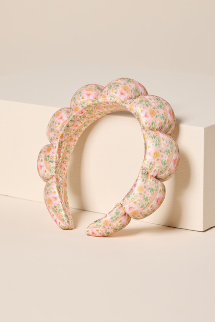 Swan Puffy Spa Headband