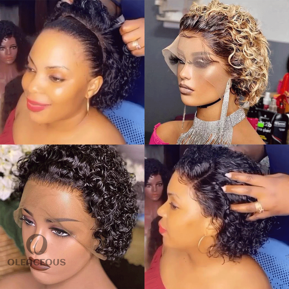 New Arrival Full  Super Natural Short Curly Bob Wig