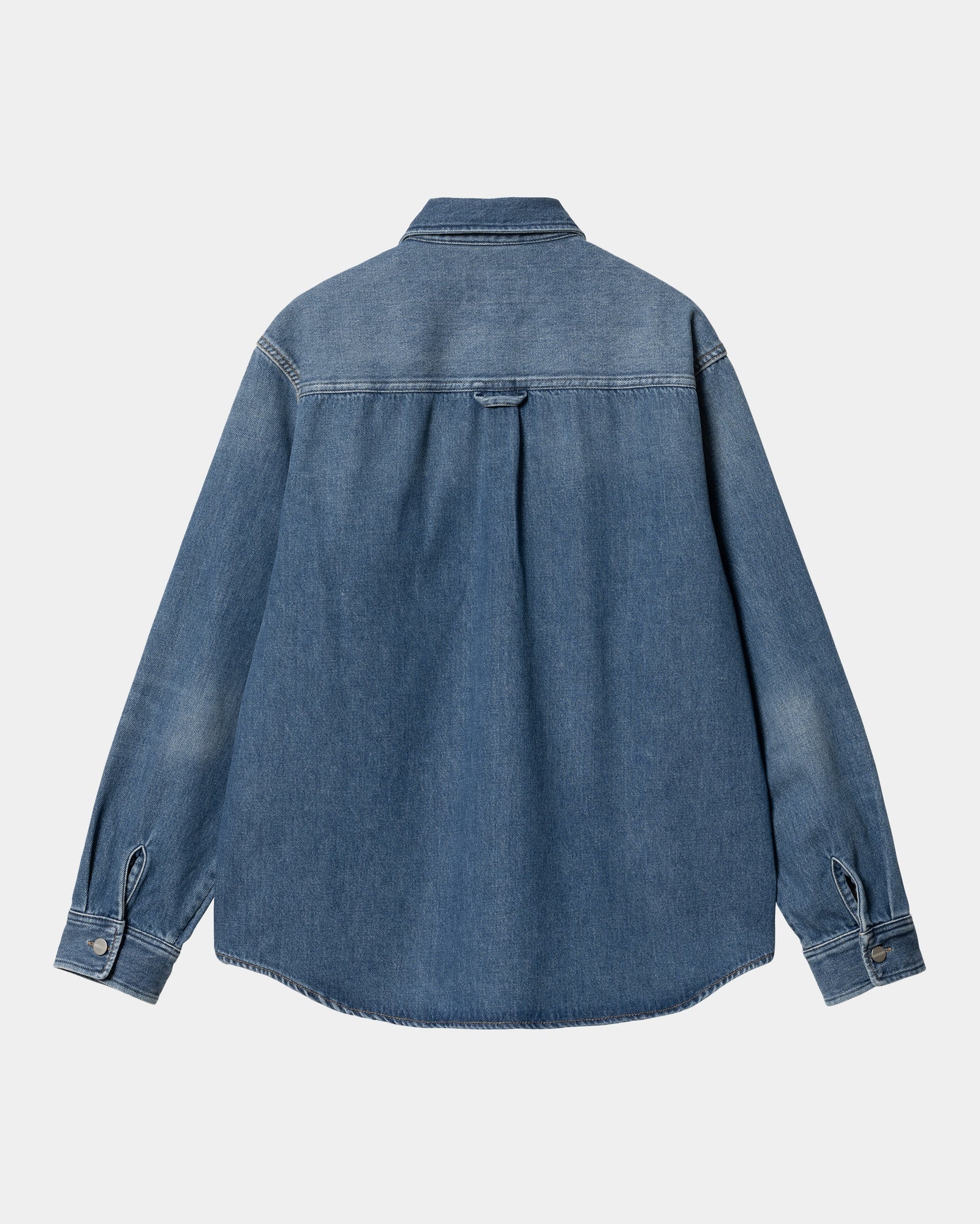 Final inventoryHarvey Shirt Jacket | Blue (dark used wash)