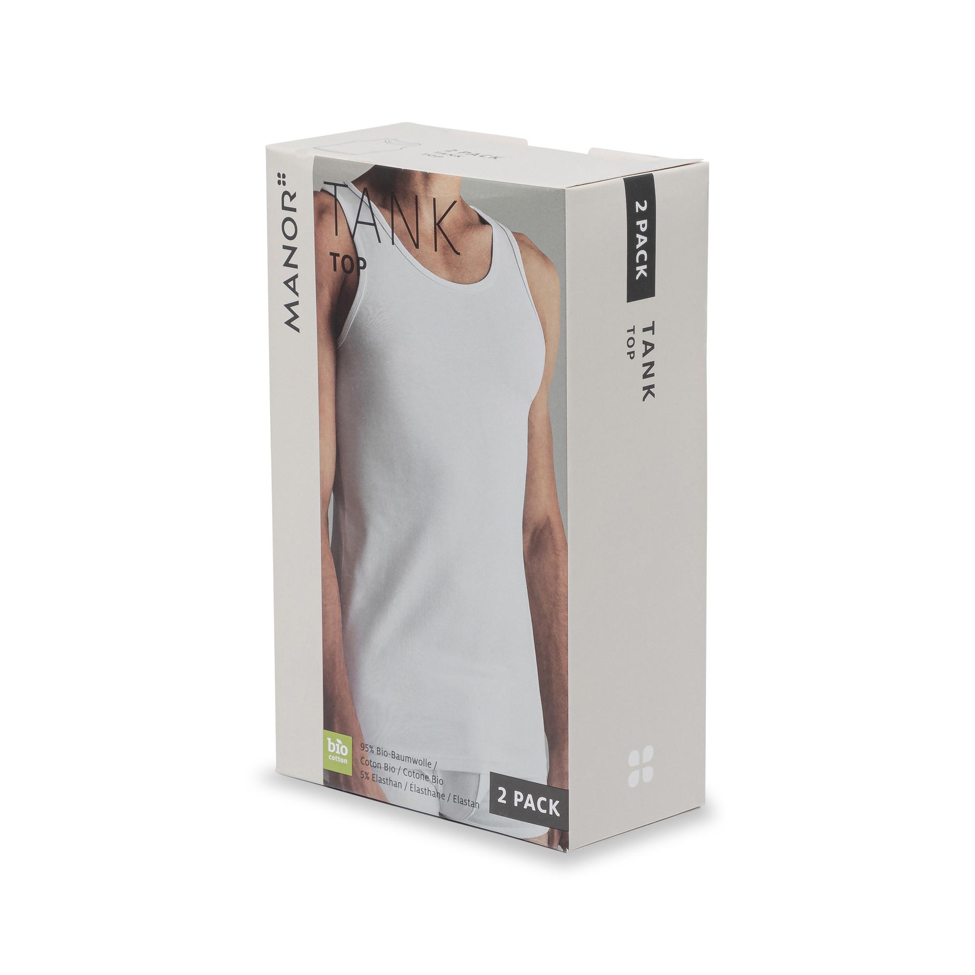 Manor Man Duopack Tank TopDuopack, Unterhemden, ärmellos