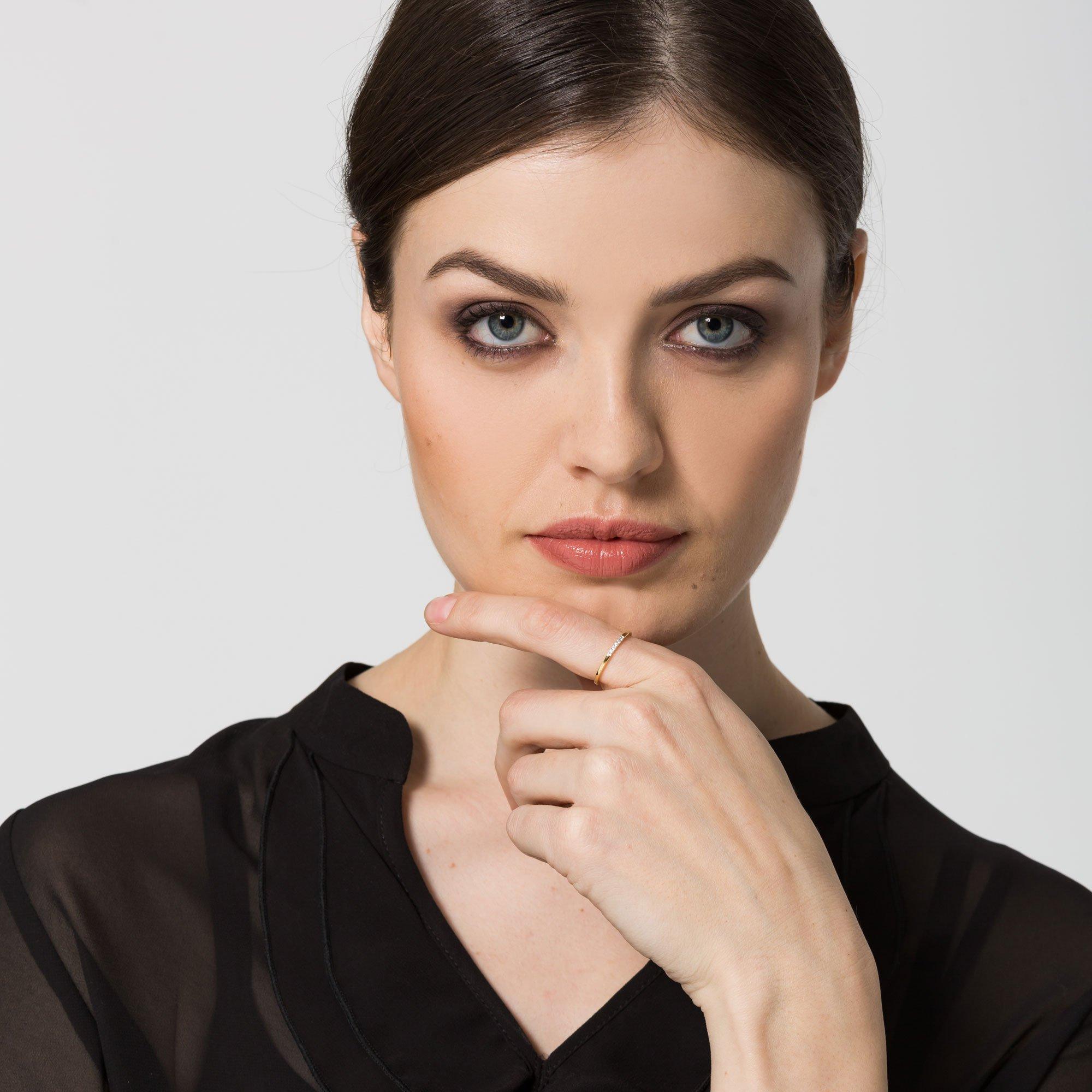 L' Atelier Gold 18 Karat by Manor Ring