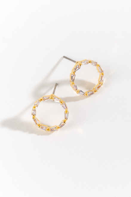 Fay Floating CZ Studs