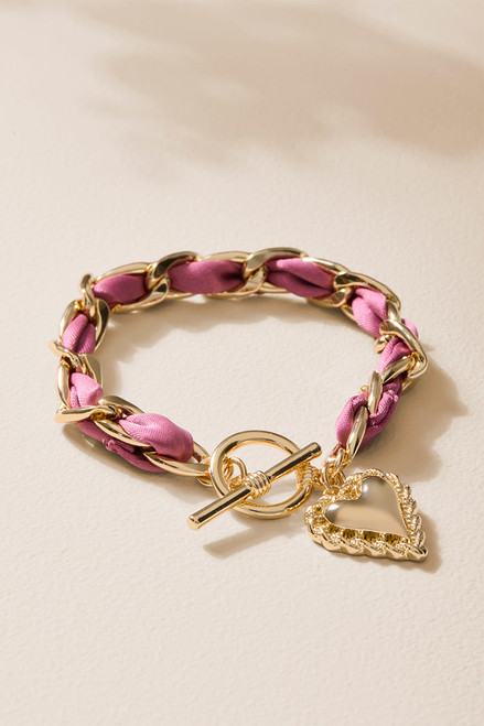 Clara Heart Charm Bracelet