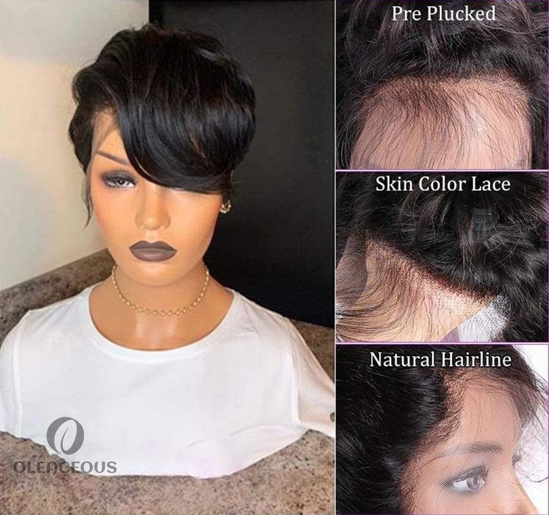 -Short Wig Bob Straight Hair