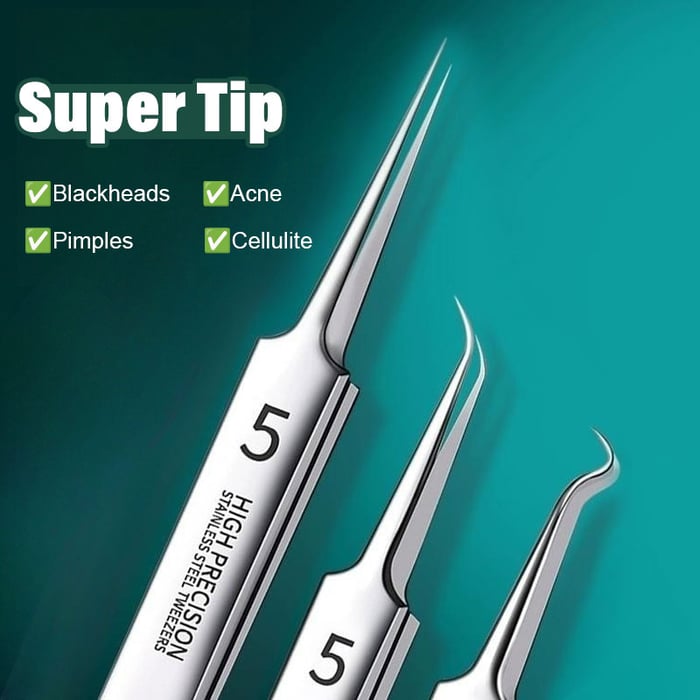 🍀Last Day Hot Sale 49% off!🍀Professional Facial Blackhead Remover Tweezers
