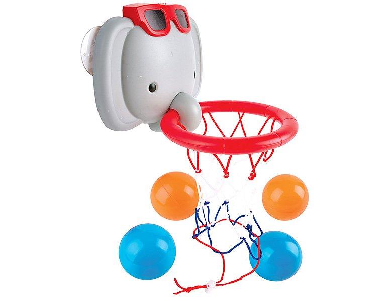 Hape Kleinkind Badespass mit dem Elefanten-Basketballkorb