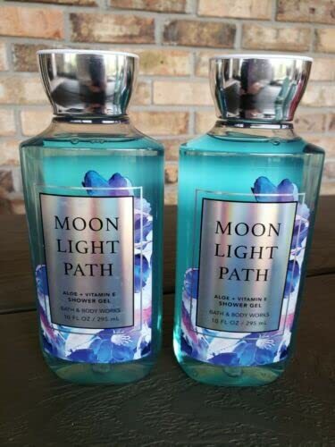 Bath & Body Works Moonlight Path Shower Gel Gift Sets 10 Oz 2 Pack (Moonlight Path)