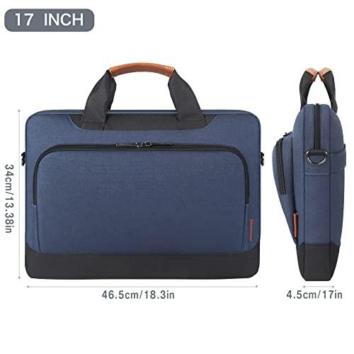 Only-bags.store Laptop Schutzhülle Business Aktentasche Laptop Umhängetasche Kompatibel mit  Laptops/ HP Pavilion /MSI GS73VR Stealth Pro/Dell Inspiron 17/Acer/ASUS