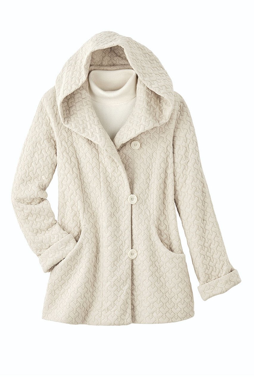 First Frost Textured Coat