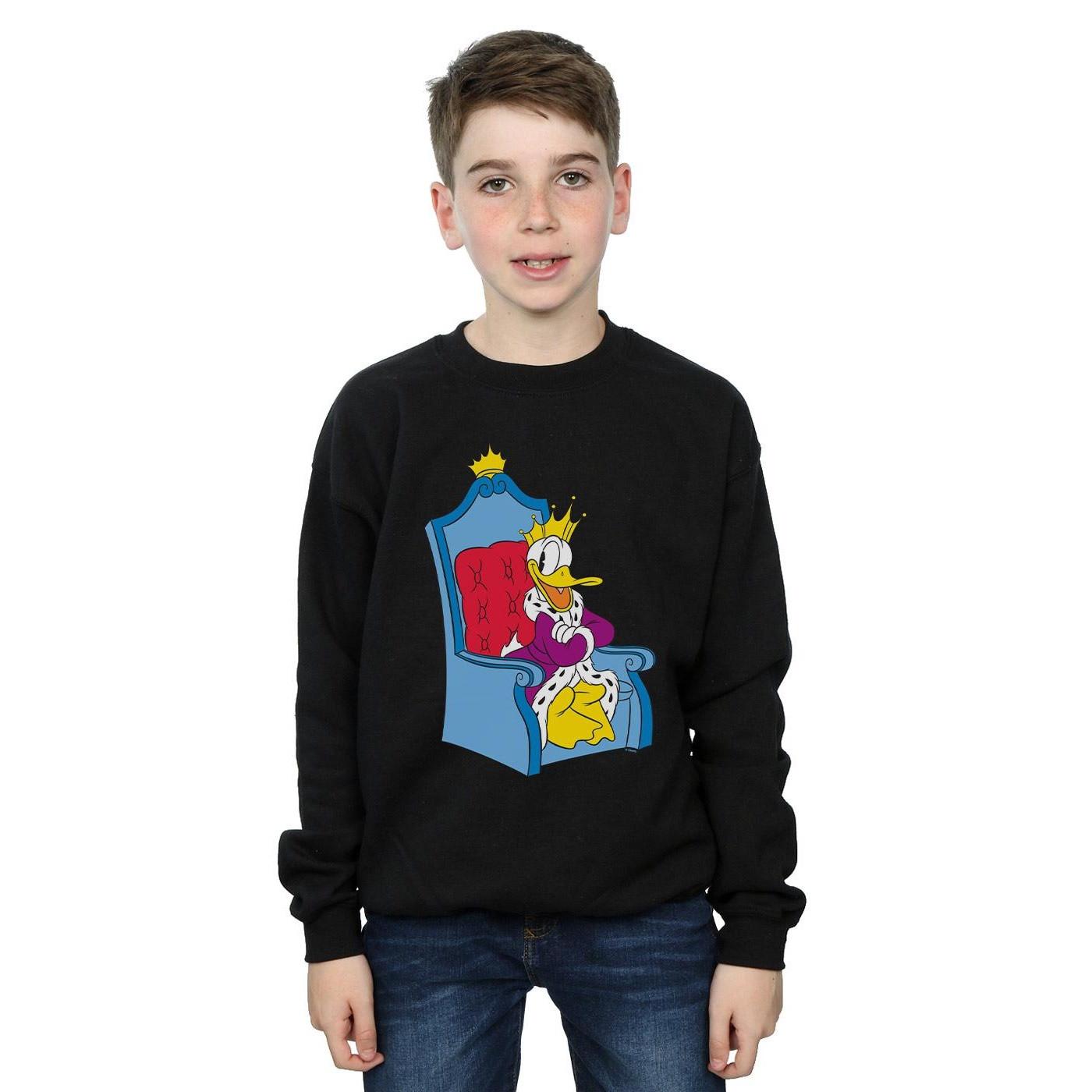 Disney Donald Duck King Donald Sweatshirt