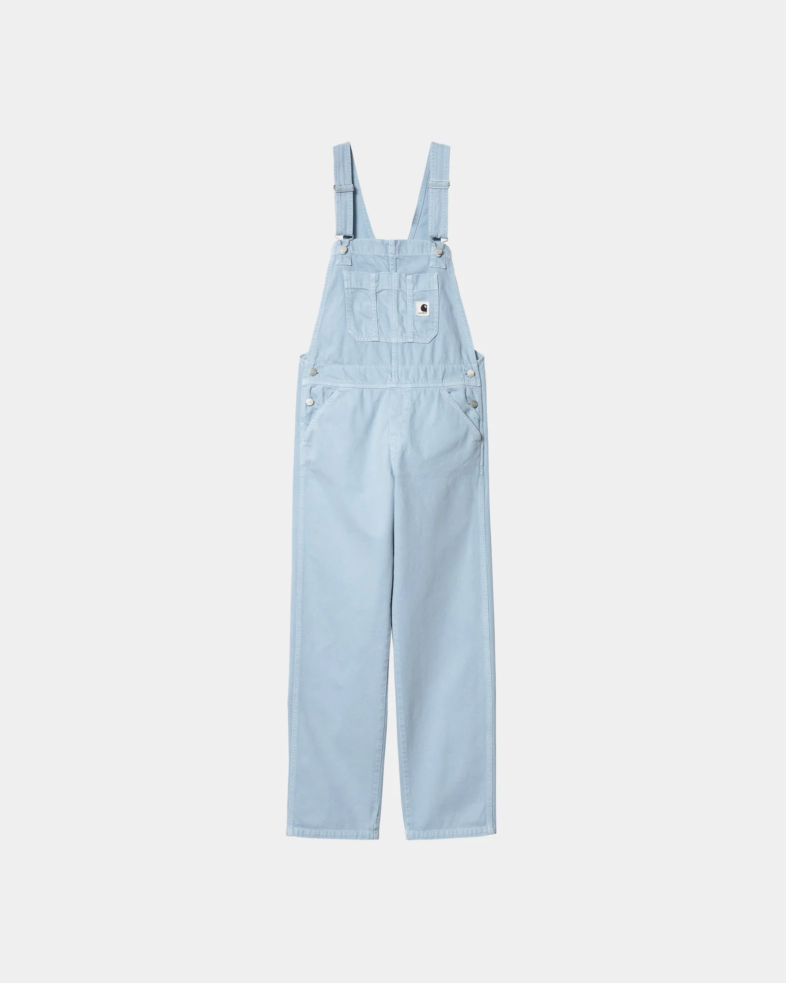 Final inventoryWomen’s Garrison Bib Overall | Frosted Blue (stone dyed)