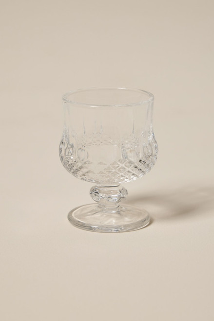 Footed Vintage Shot Glass
