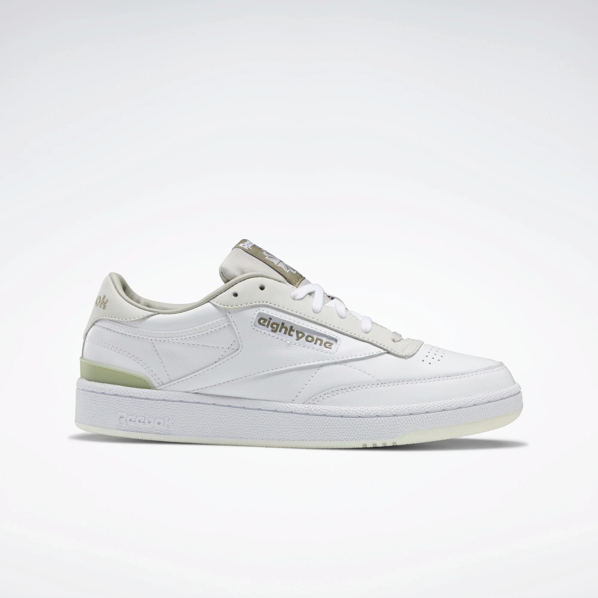 Final inventoryReebok Men's Club C 85 Shoes - White / Sand Stone / Khaki