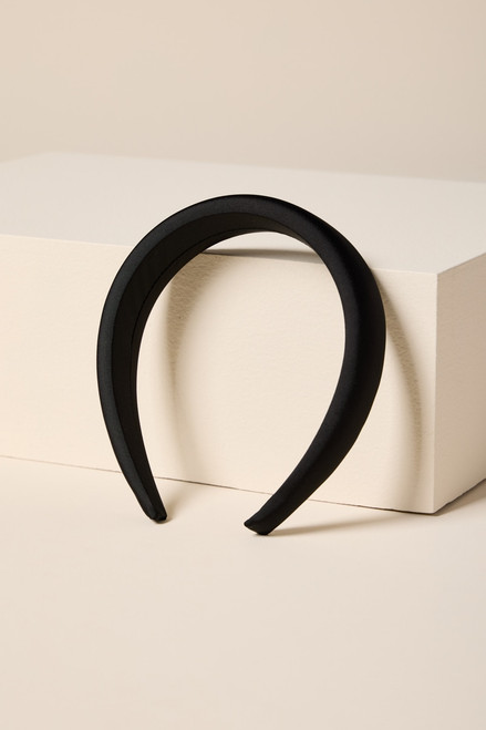 Myra Satin Puffy Headband