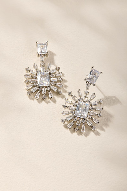 Bianca Sunburst Drop Earrings