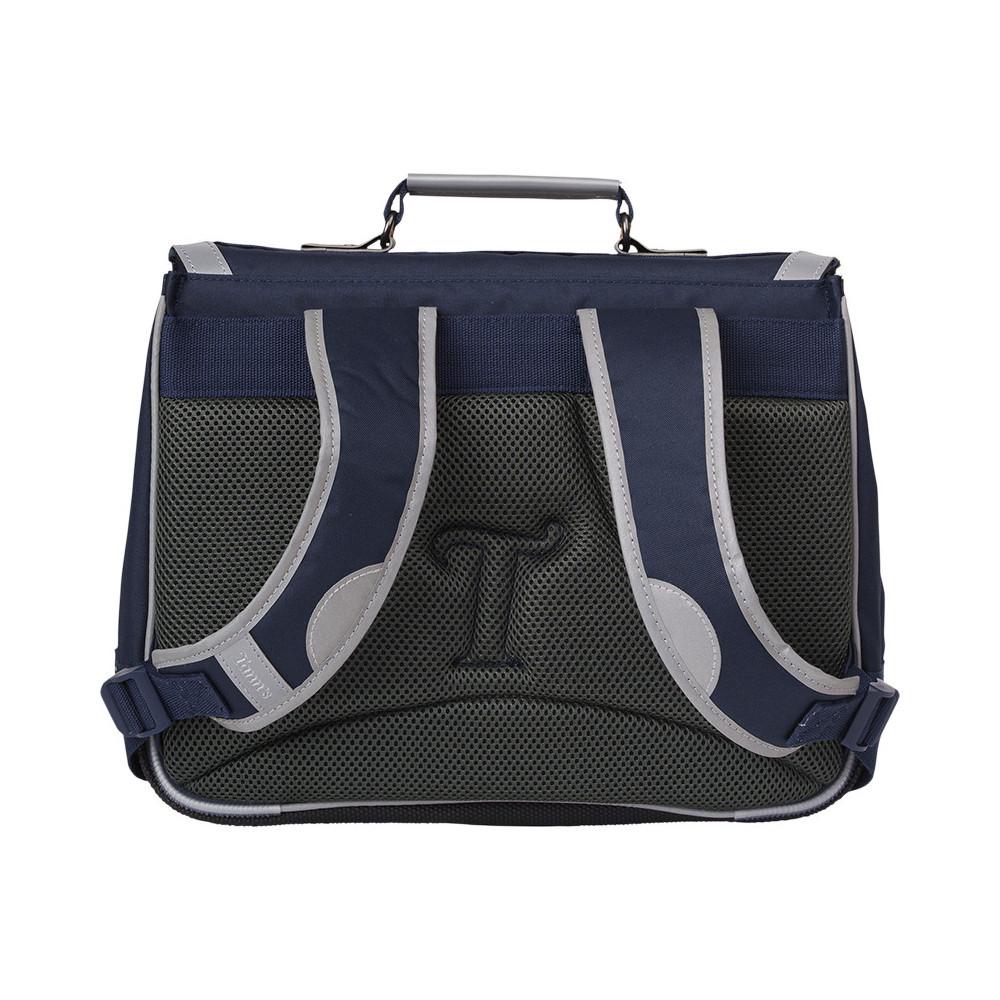 Tann's Cartable bleu vignettes 38cm-0