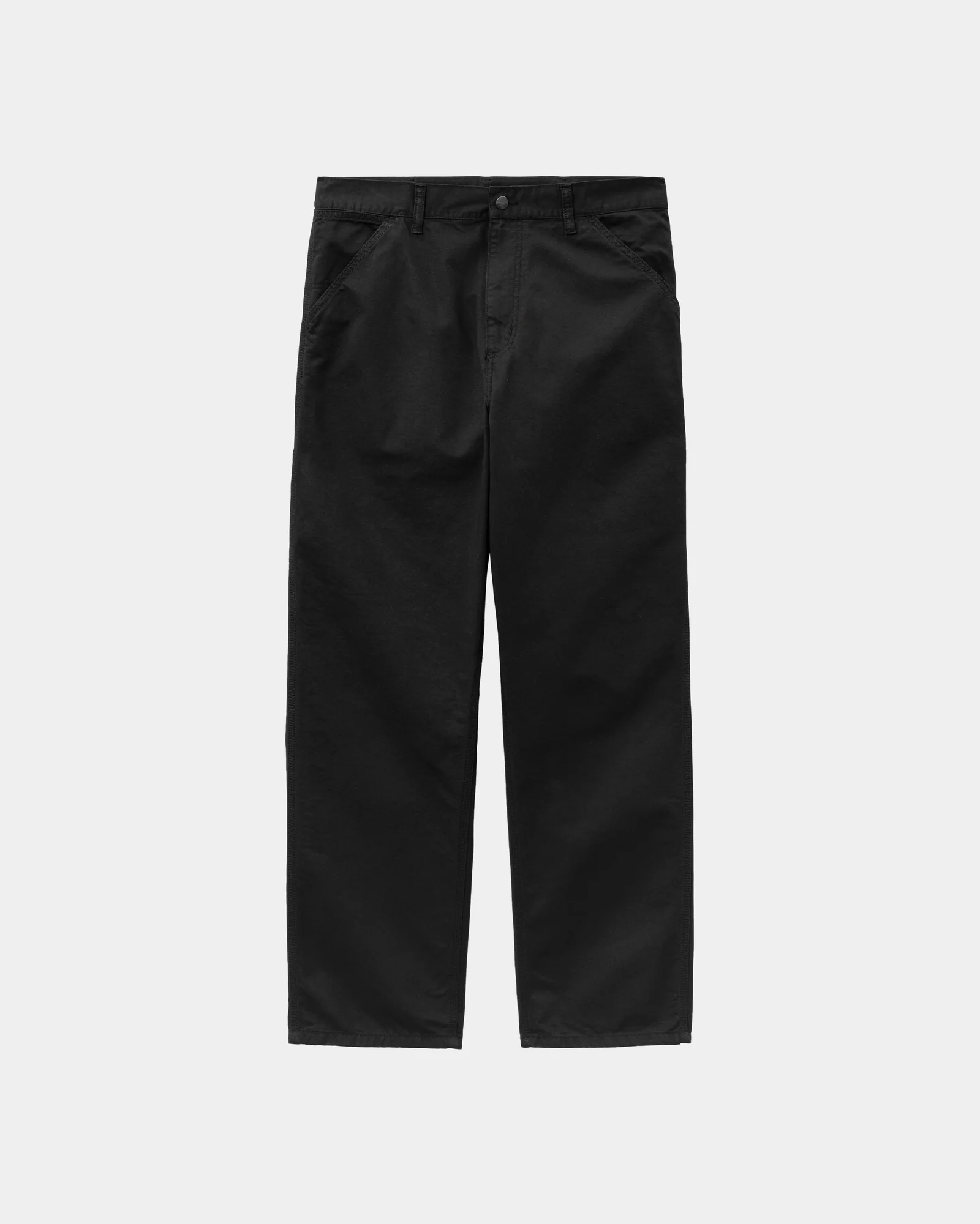 Final inventorySingle Knee Pant - Drill | Black (garment dyed)