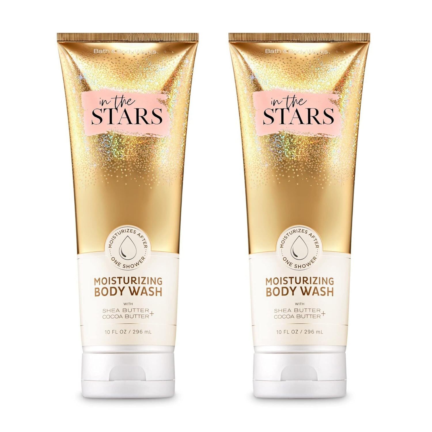 Bath & Body Works Gift Set of 2 - 10 Ounce Moisturizing Body Wash - (In The Stars)