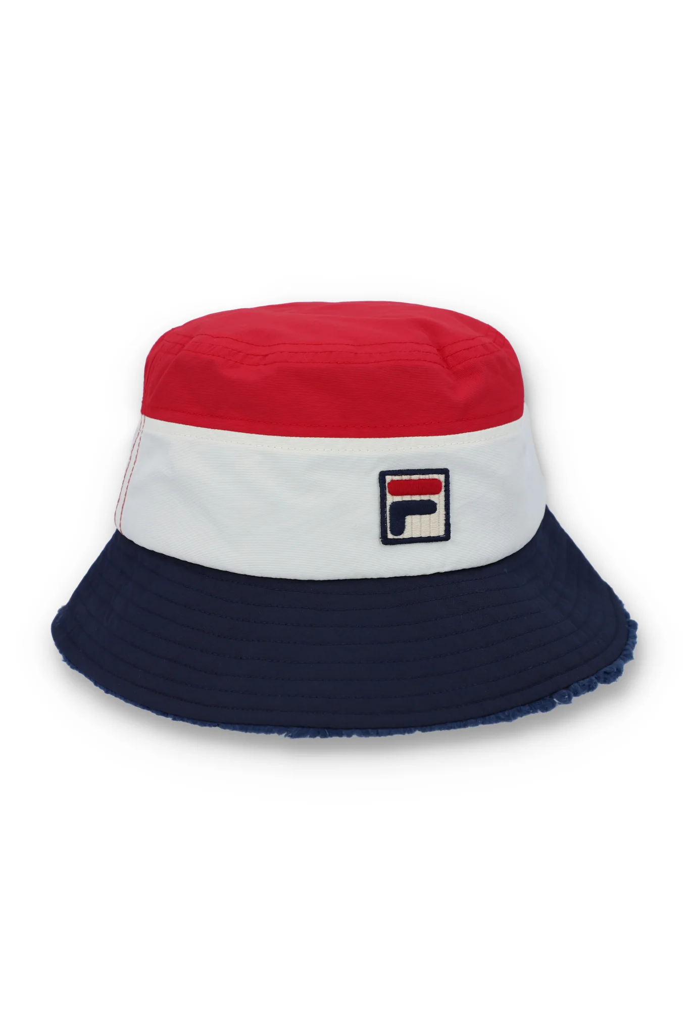 Fila Reeds Sherpa Lined Tri-Colour Bucket Hat