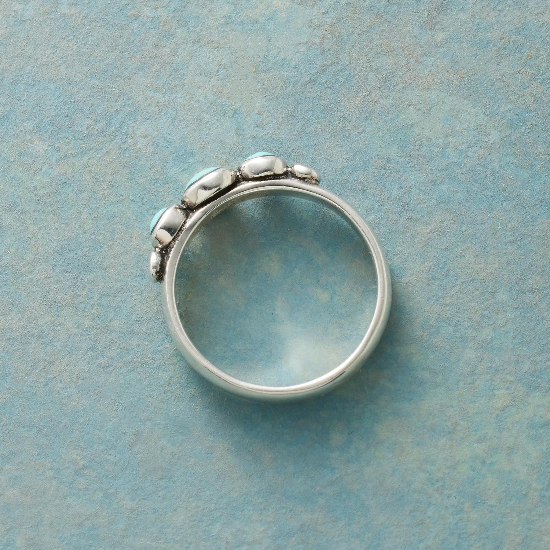 Turquoise Triplet Ring