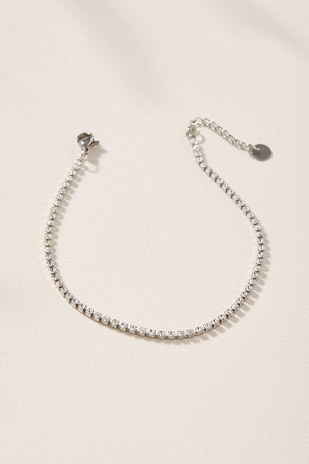 Molly Stainless Steel Tennis Bracelet