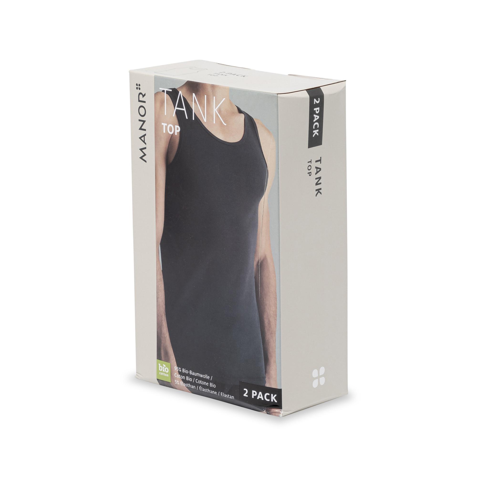 Manor Man Duopack Tank TopDuopack, Unterhemden, ärmellos