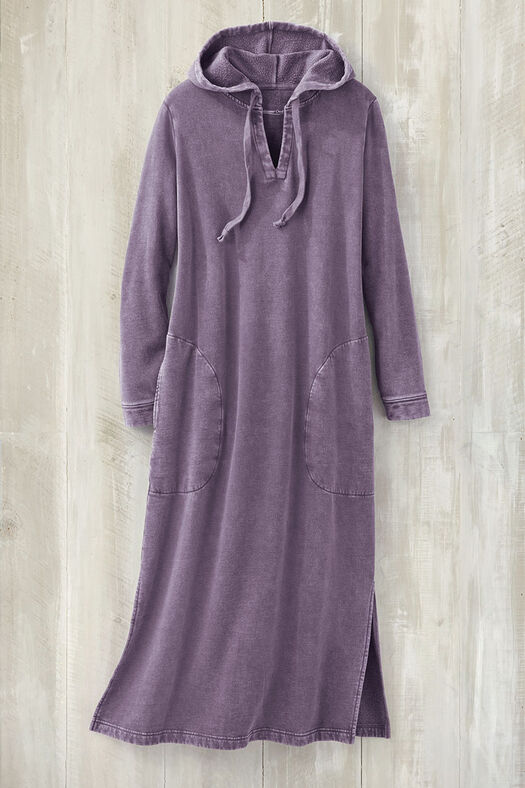 Colorwash Hooded Pullover Lounger