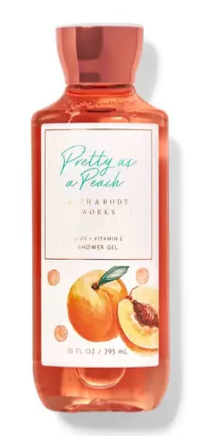 Bath & Body Works Pretty as a Peach Shower Gel and Body Lotion