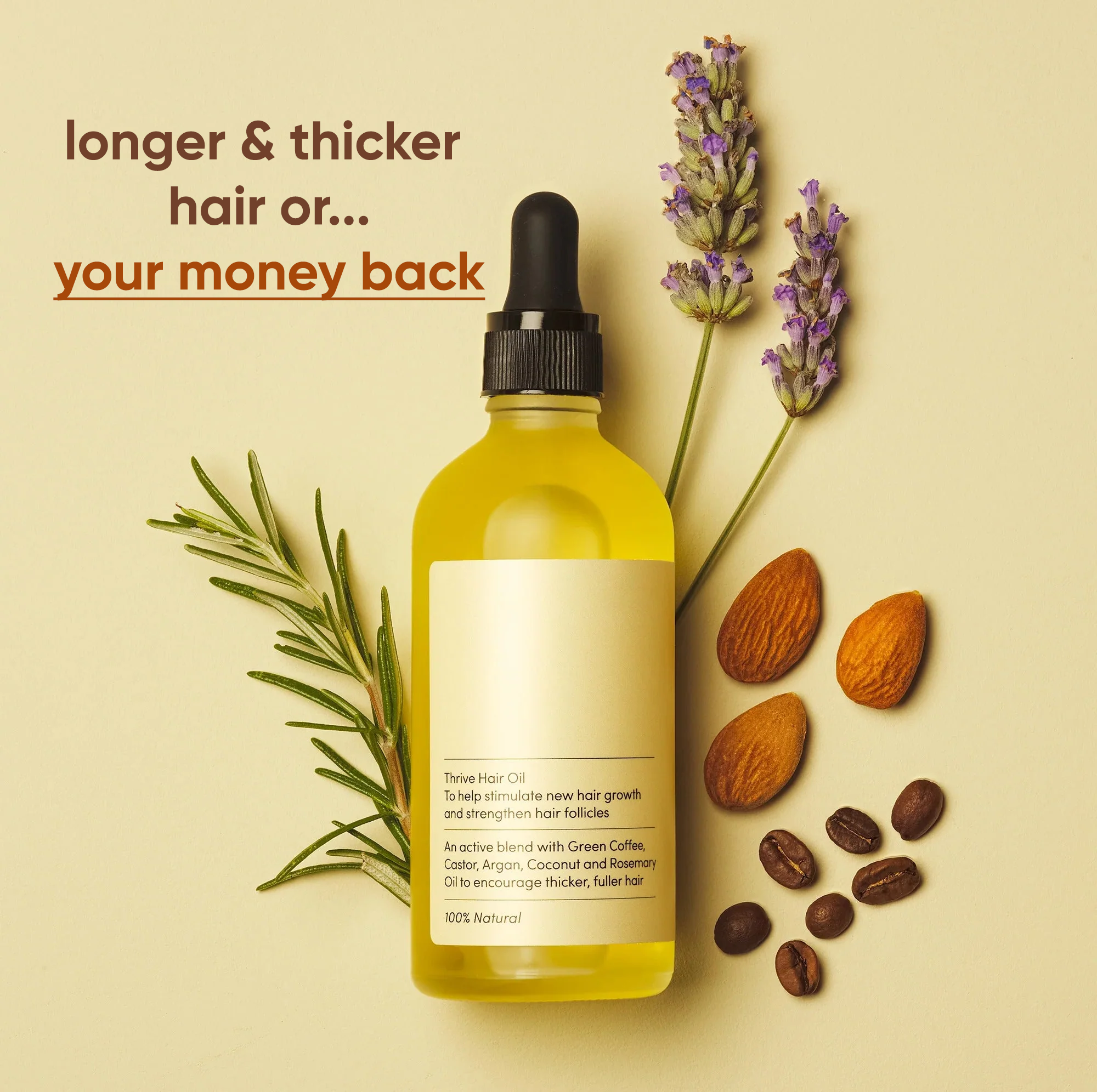 🎄Hot Sale 49% OFF--Natural Hair Growth Oil