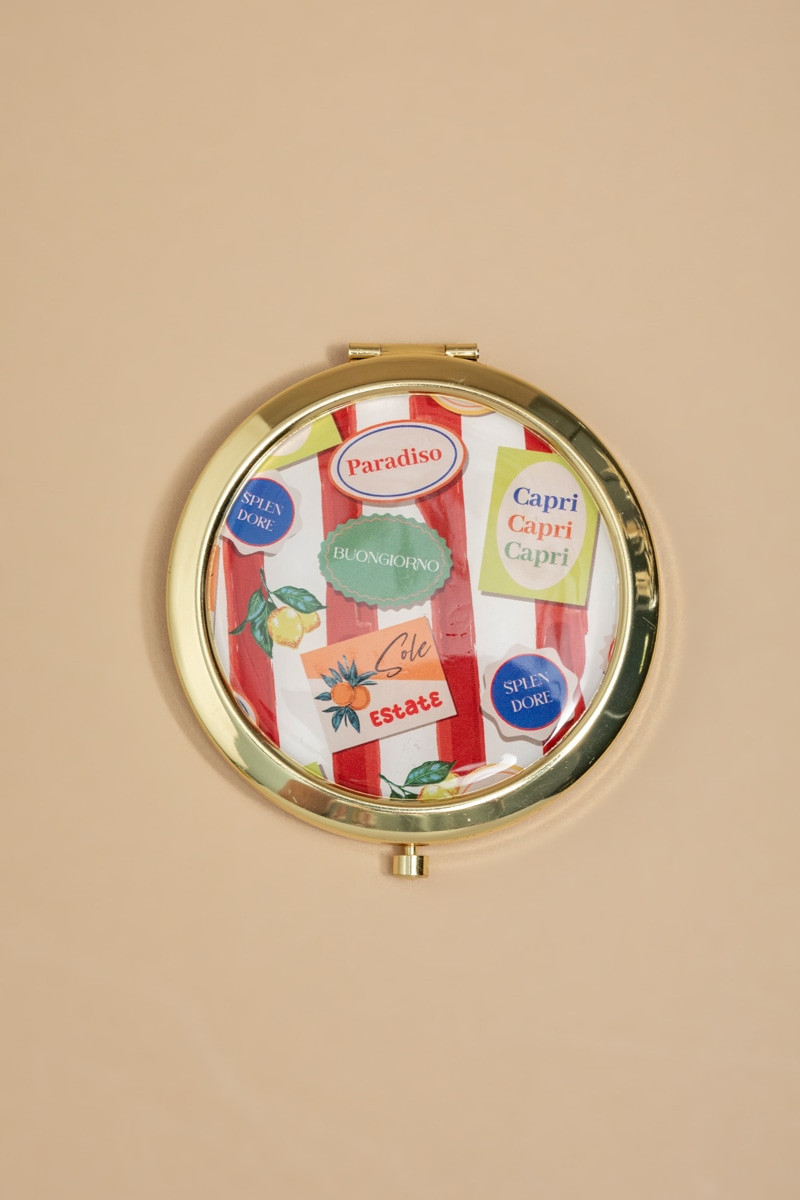 Capri Stripe Compact