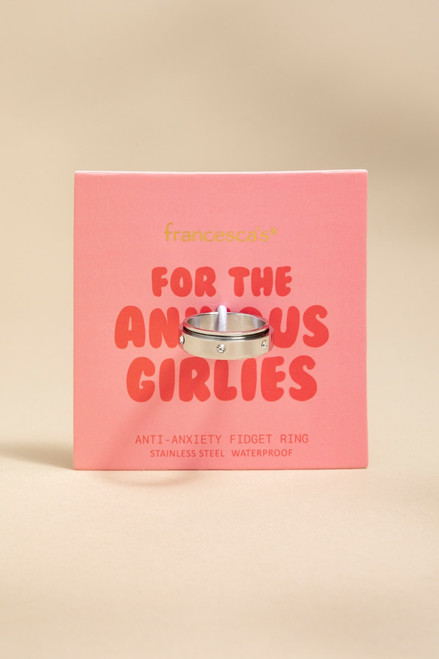 For The Anxious Girlies Carded Fidget Ring