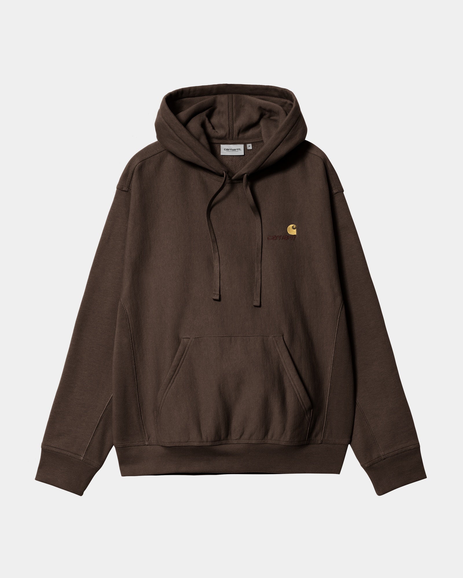 Final inventoryHooded American Script Sweatshirt | Tobacco