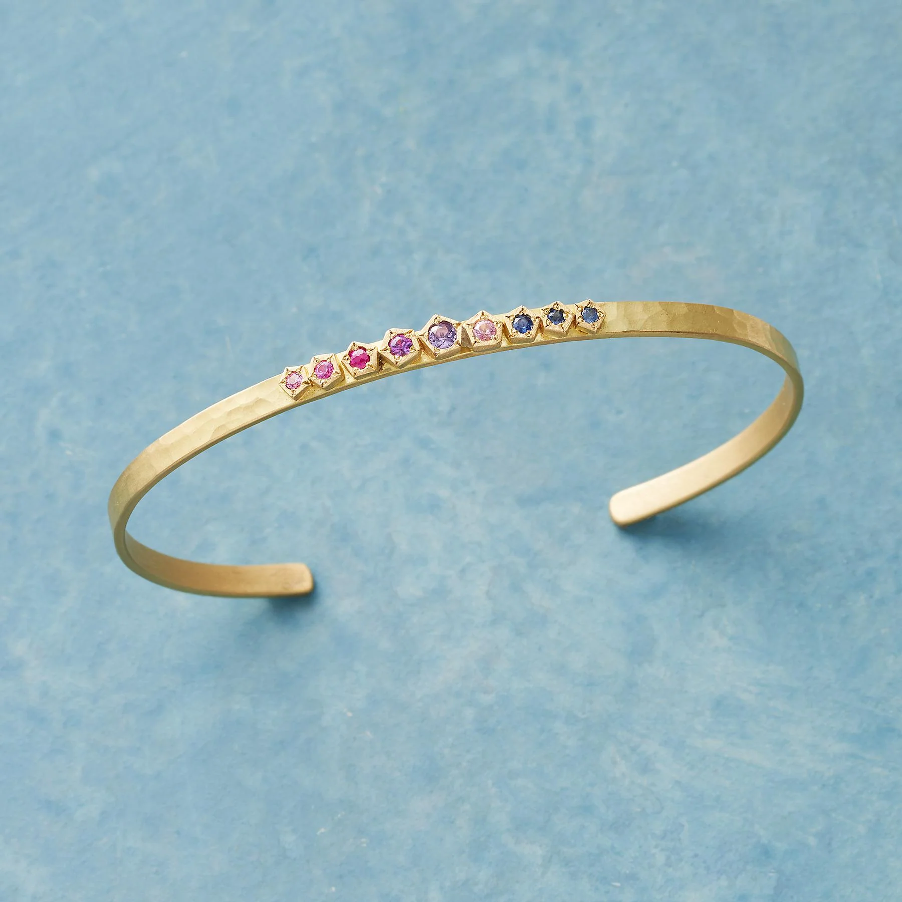 Joys Of Sapphire Cuff Bracelet