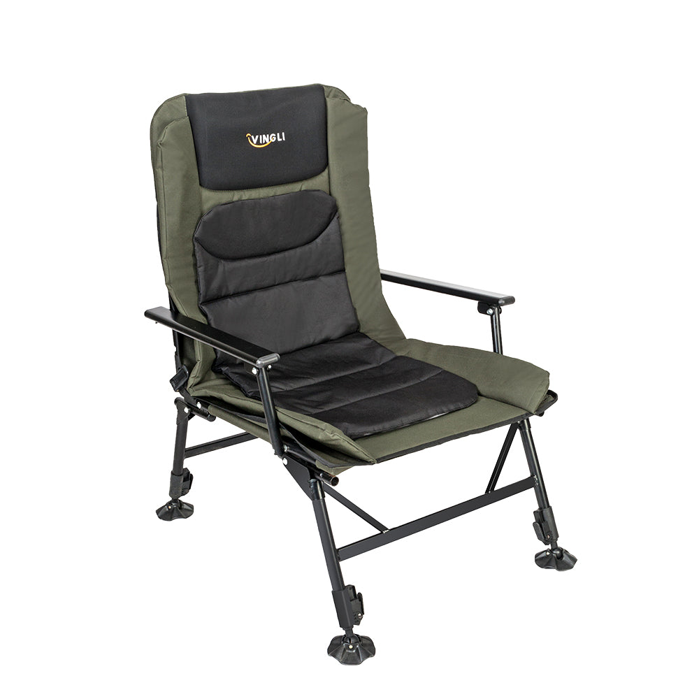 Foldable Adjustable Reclining Fishing Chair