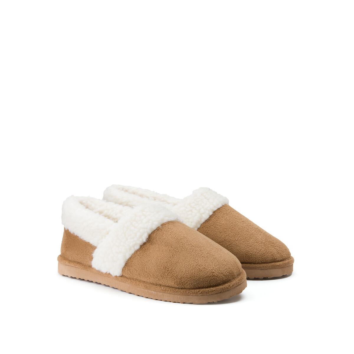 La Redoute Collections Gefütterte Hausschuhe