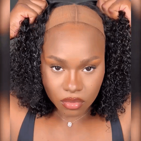 Glueless Super Fluffy Afro Kinky Curly Wigs Black Hair