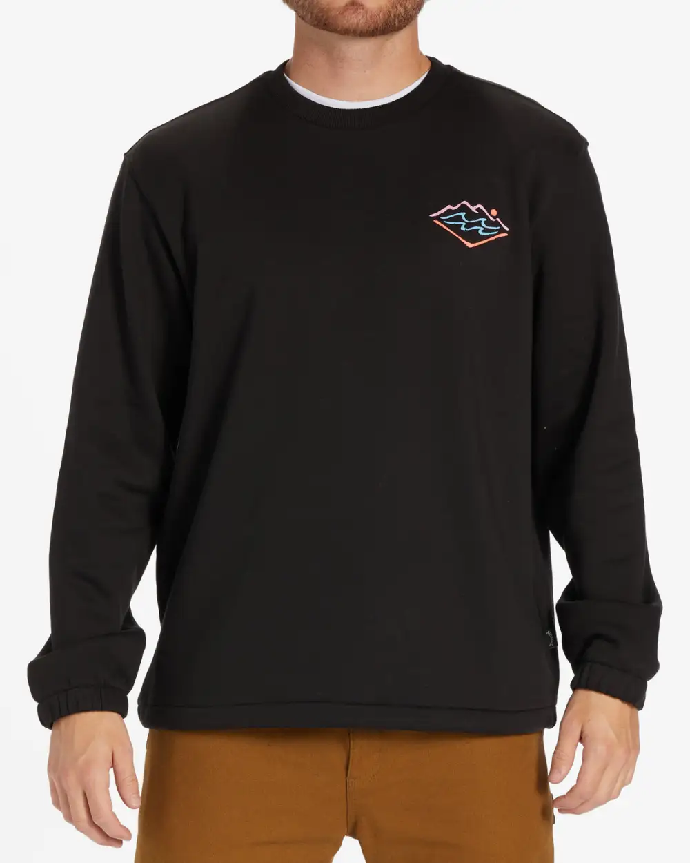 Final inventoryCompass Crew Sweatshirt - Black