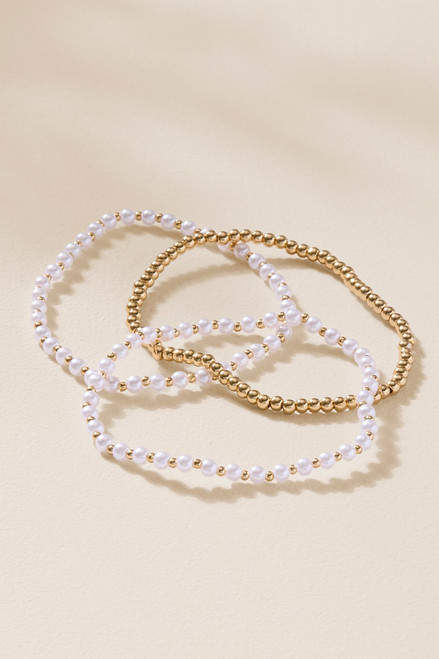 Sara Mixed Beaded Bracelet Set