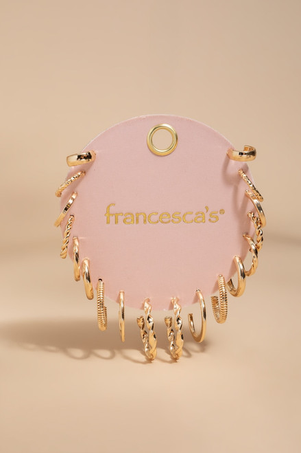 Blair Gold Hoop Earring Pack