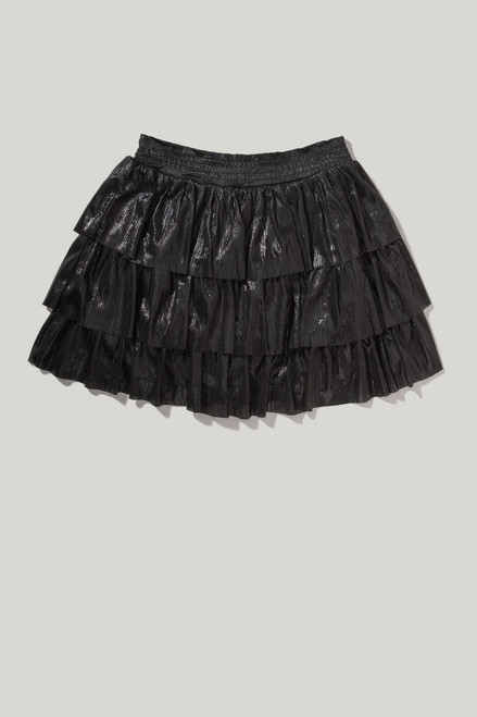 Hello Franki Metallic Smocked Skirt for Girls