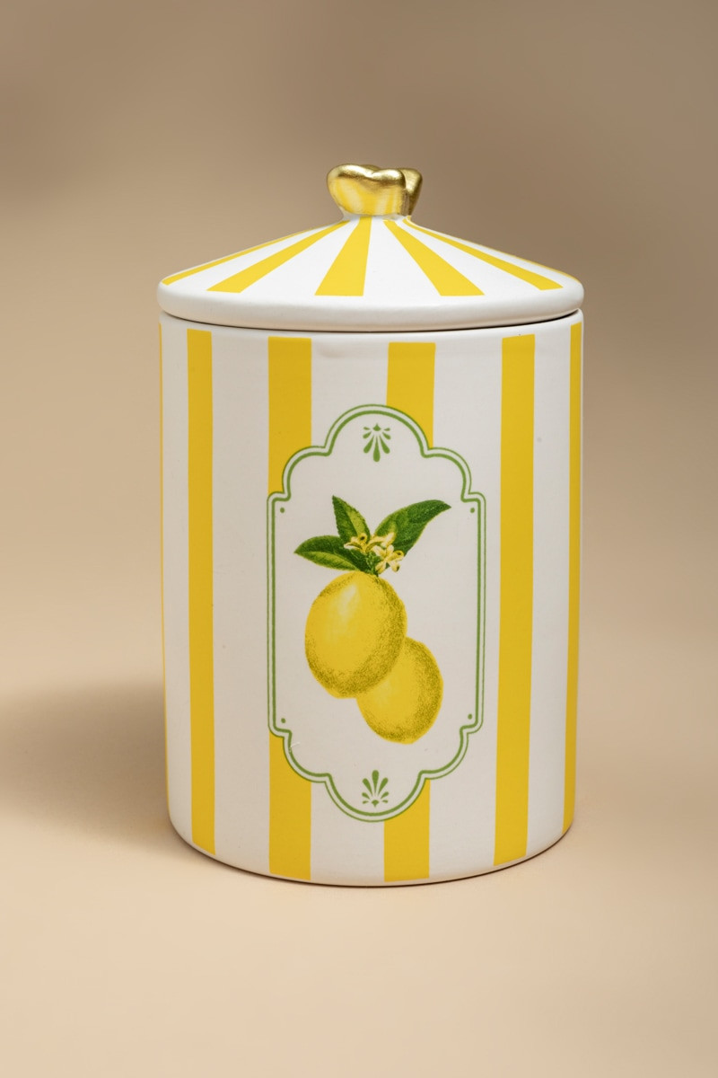 DW Home Fresh Lemon 14oz Scented Candle Jar