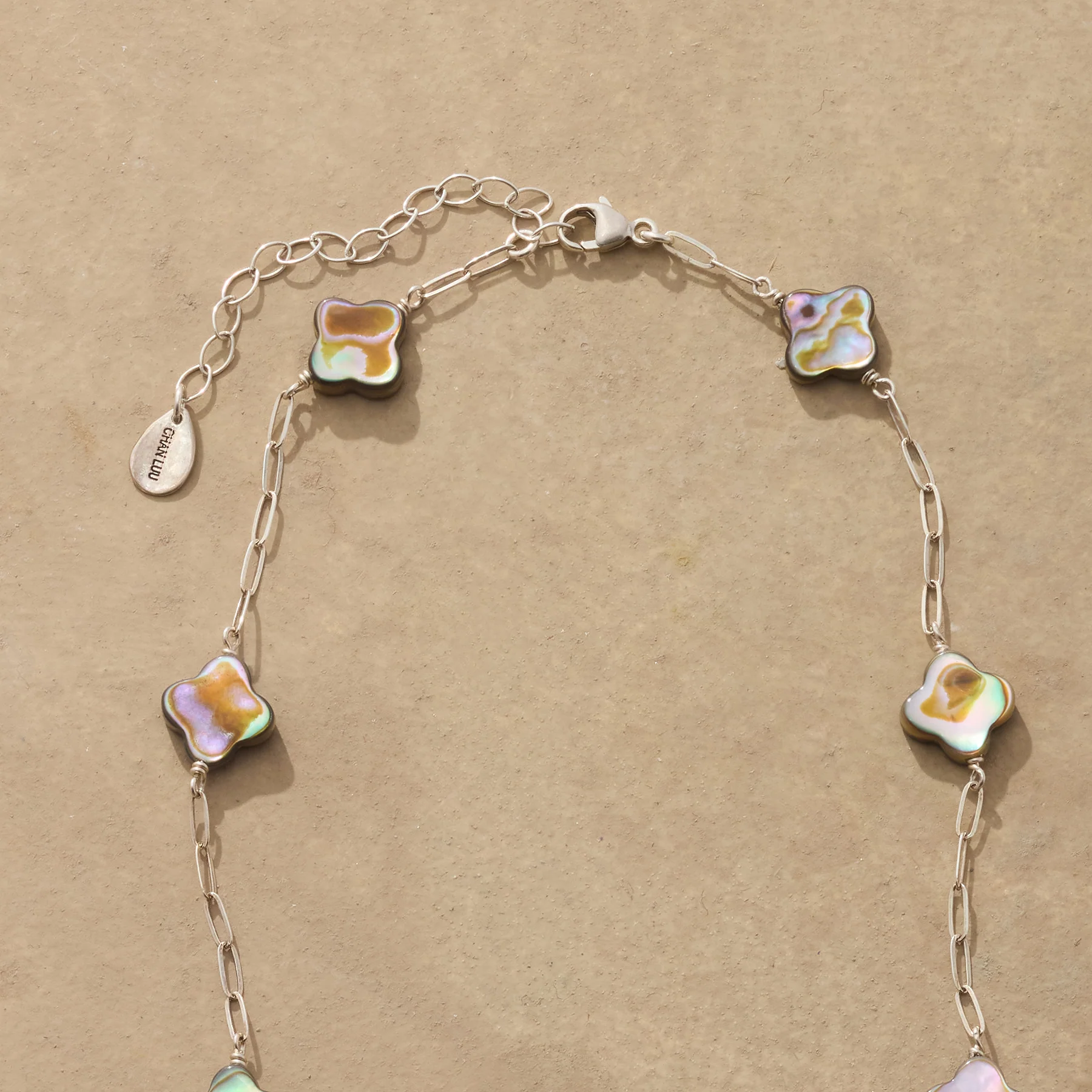 Abalone Clover Necklace