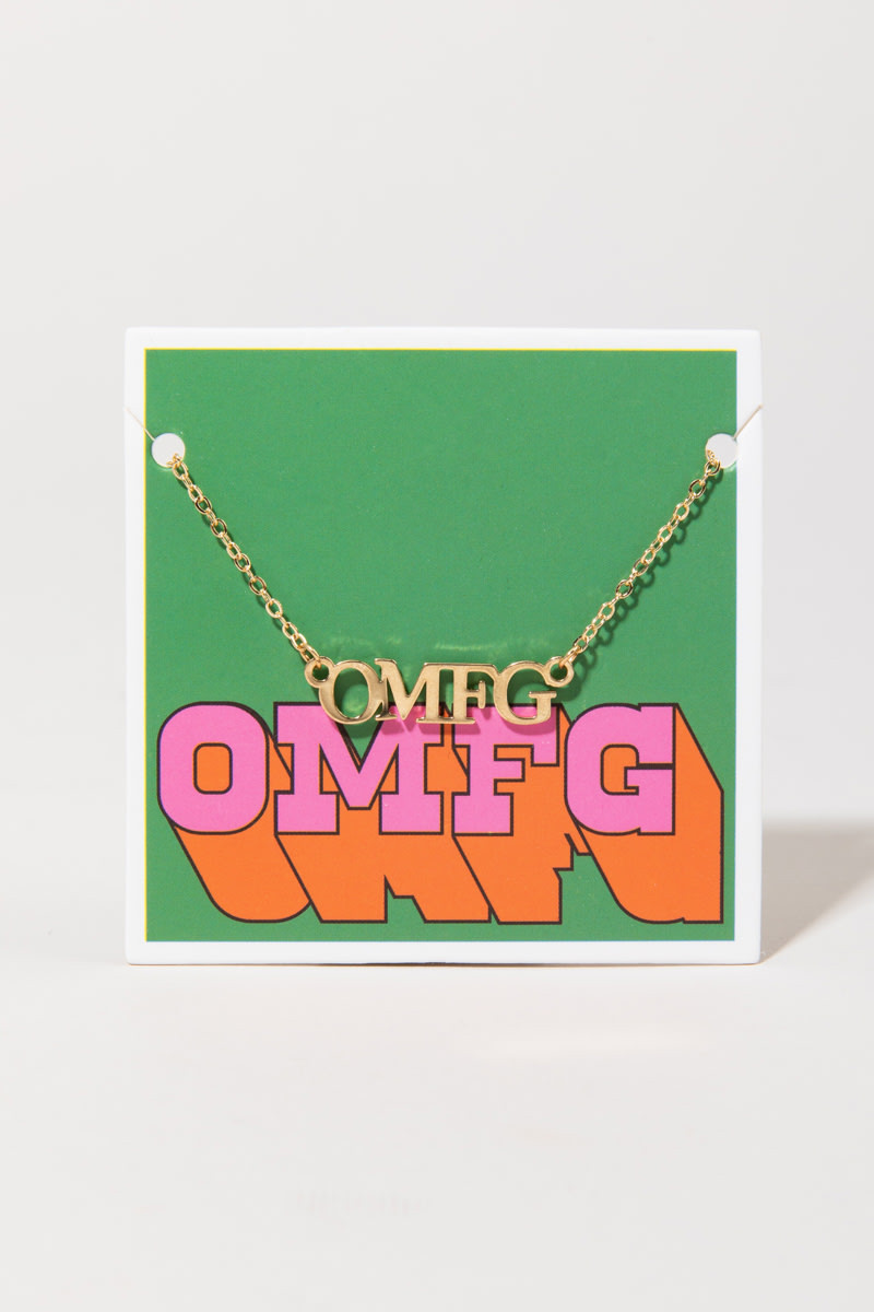 OMFG Pendant Necklace