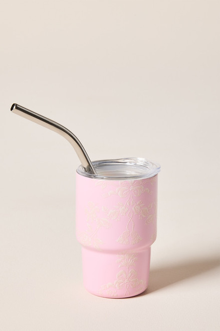 Pink Cherub Mini Tumbler