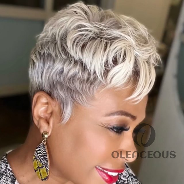 -Hot Glueless Short Curly Wigs