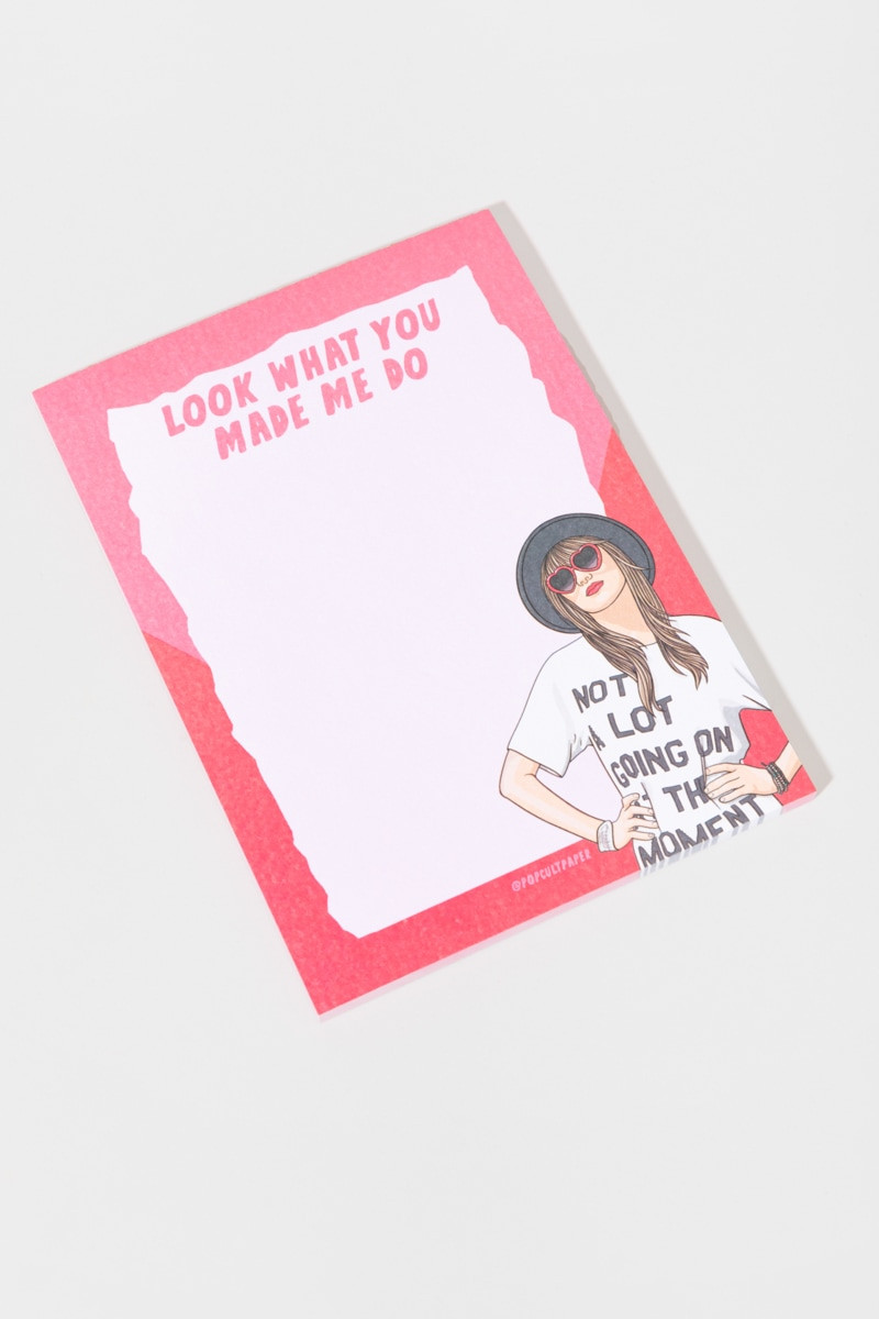 Look What You Made Me Do Notebook