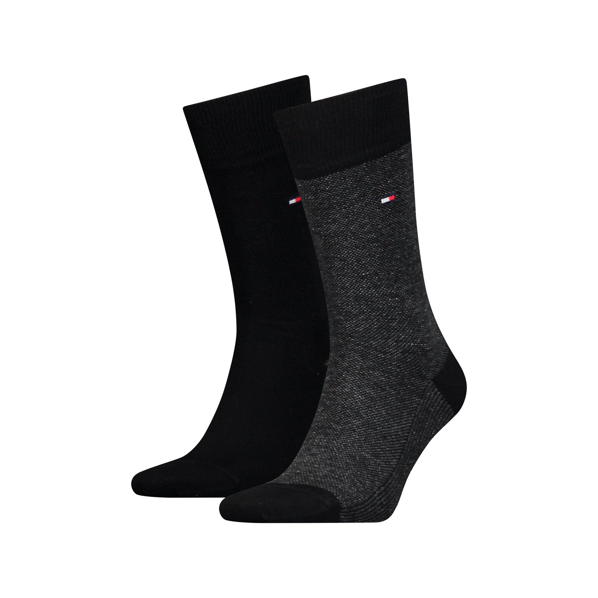 TOMMY HILFIGER TH MEN SOCK 2P BIRDEYEDuopack, wadenlange Socken